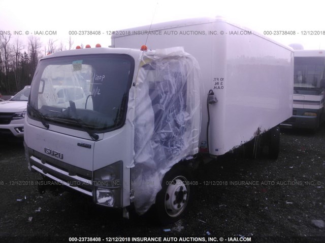 54DC4W1B1DS801028 - 2013 ISUZU NPR HD WHITE photo 2