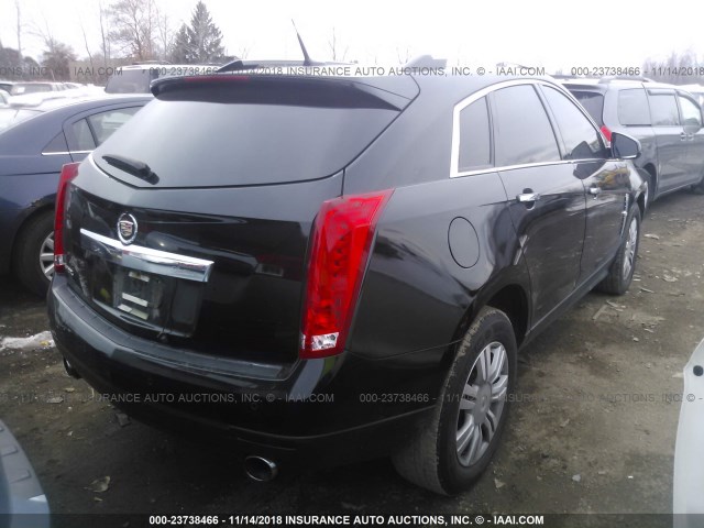 3GYFNAEY9AS570633 - 2010 CADILLAC SRX LUXURY COLLECTION BLACK photo 4