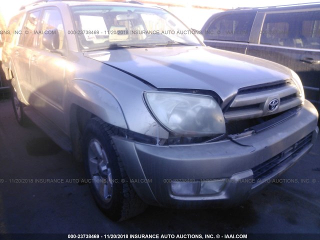 JTEBU14R840051503 - 2004 TOYOTA 4RUNNER SR5/SPORT GOLD photo 6