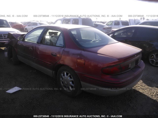 2G4WF5212W1563605 - 1998 BUICK REGAL GS RED photo 3