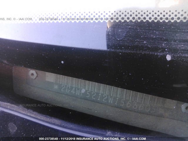 2G4WF5212W1563605 - 1998 BUICK REGAL GS RED photo 9