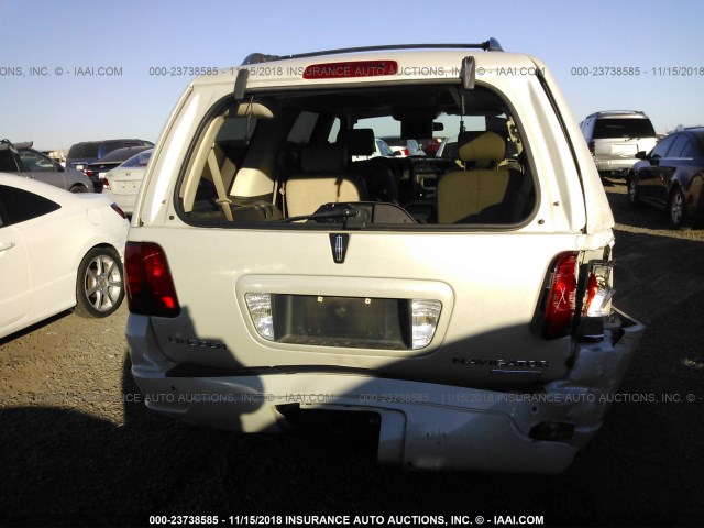 5LMFU275X6LJ23493 - 2006 LINCOLN NAVIGATOR Ақ фото 6