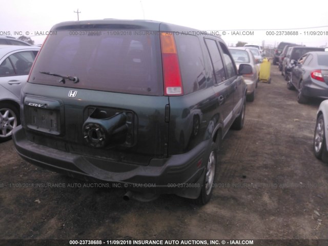 JHLRD2840XC020503 - 1999 HONDA CR-V LX GREEN photo 4