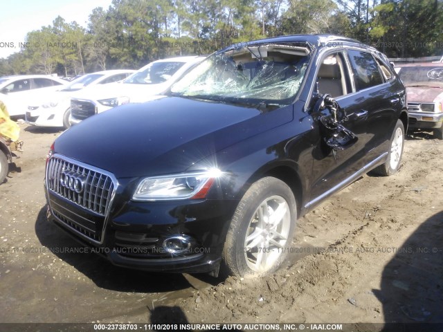 WA1LFAFPXFA086288 - 2015 AUDI Q5 PREMIUM PLUS BLACK photo 2