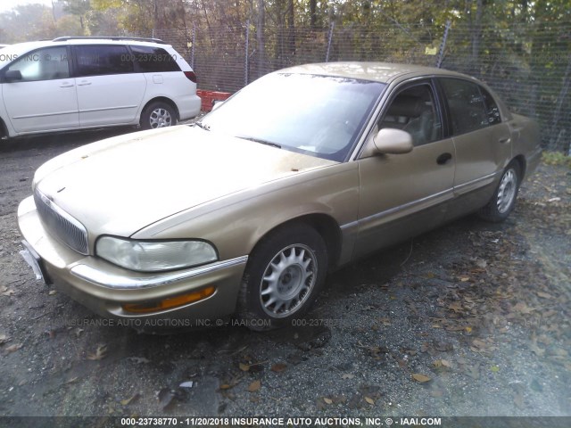 1G4CW52K3X4653329 - 1999 BUICK PARK AVENUE  GOLD photo 2