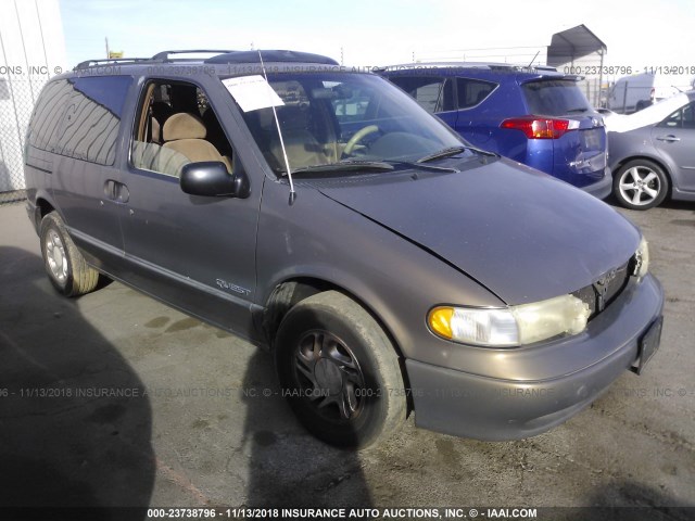 4N2DN11W5TD847540 - 1996 NISSAN QUEST XE/GXE BROWN photo 1