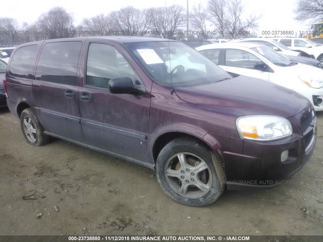 1GNDV23197D196808 - 2007 CHEVROLET UPLANDER LS MAROON photo 1