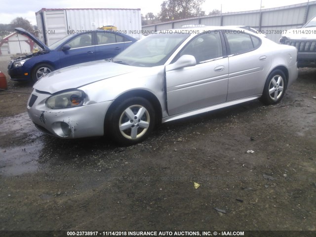 2G2WP552661138513 - 2006 PONTIAC GRAND PRIX SILVER photo 2