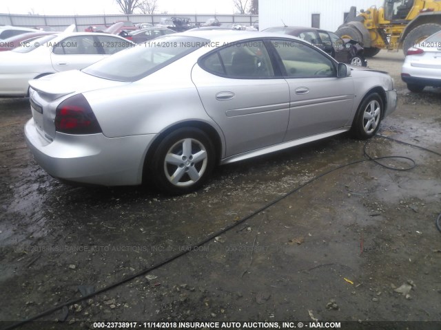 2G2WP552661138513 - 2006 PONTIAC GRAND PRIX SILVER photo 4