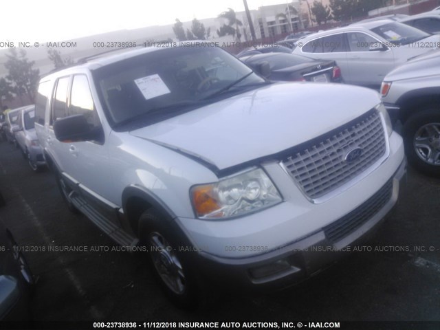 1FMPU17L94LB41772 - 2004 FORD EXPEDITION EDDIE BAUER WHITE photo 1