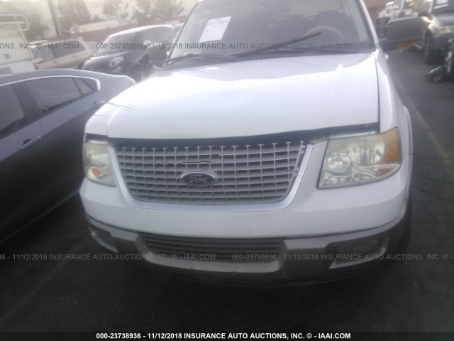 1FMPU17L94LB41772 - 2004 FORD EXPEDITION EDDIE BAUER WHITE photo 6