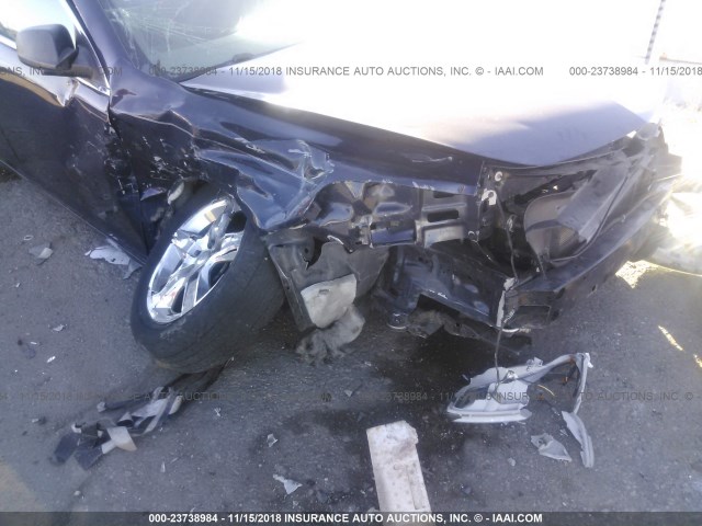 1G1ZB5E12BF147946 - 2011 CHEVROLET MALIBU LS 蓝色 照片 6