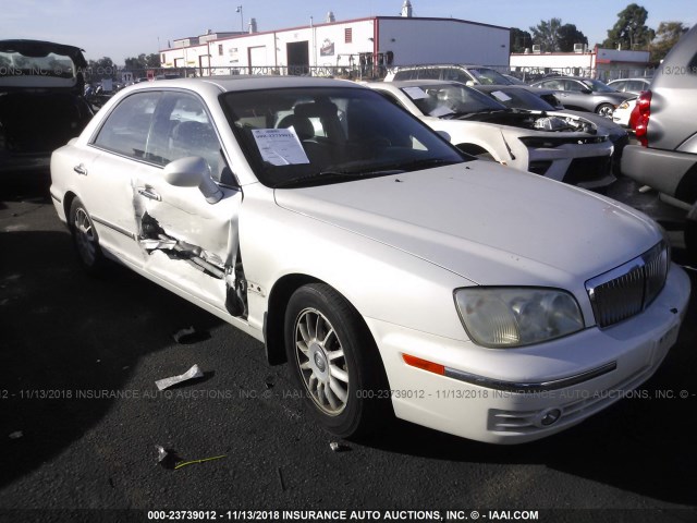 KMHFU45E64A282523 - 2004 HYUNDAI XG 350 WHITE photo 1