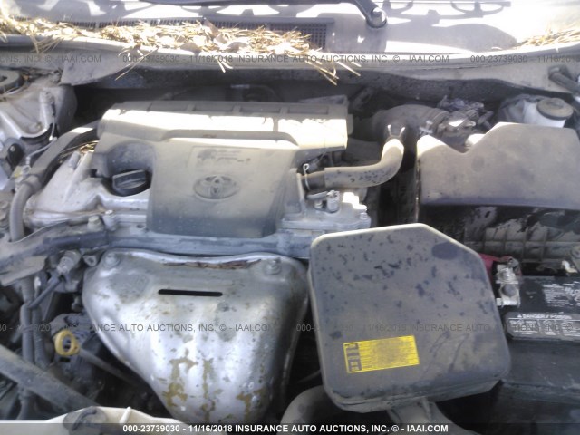 4T1BF1FK5DU229130 - 2013 TOYOTA CAMRY L/SE/LE/XLE Gümüş foto 10