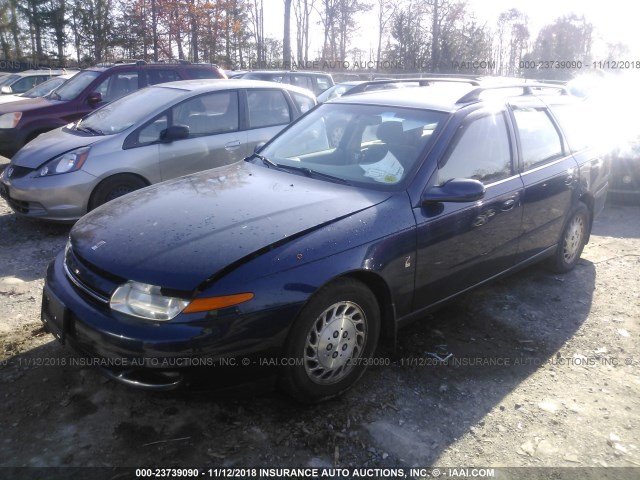 1G8JW82R11Y517561 - 2001 SATURN LW300 BLUE photo 2