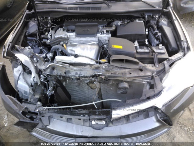 4T4BF1FK1FR467453 - 2015 TOYOTA CAMRY LE/XLE/SE/XSE BLACK photo 10