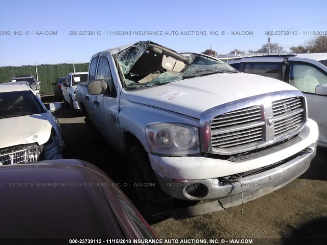 3D7KS28A88G192213 - 2008 DODGE RAM 2500 ST/SLT WHITE photo 1