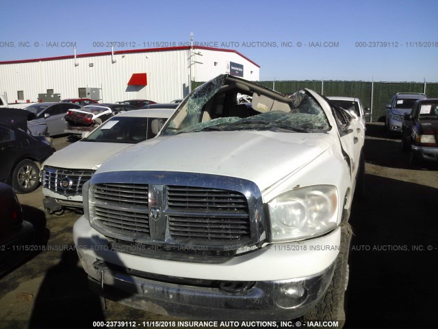 3D7KS28A88G192213 - 2008 DODGE RAM 2500 ST/SLT WHITE photo 6