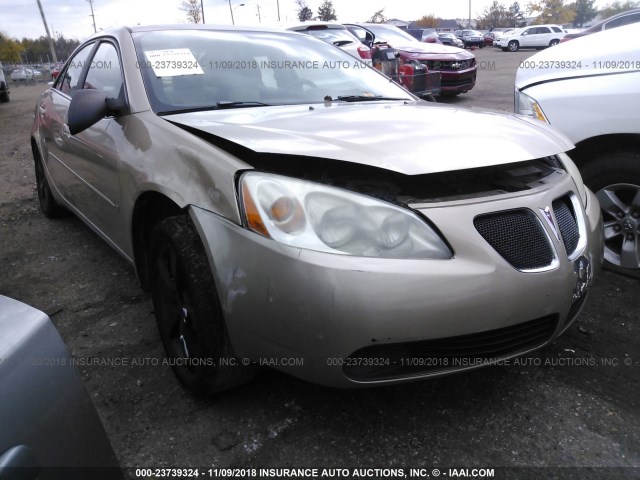 1G2ZF55BX64243379 - 2006 PONTIAC G6 SE GOLD photo 1