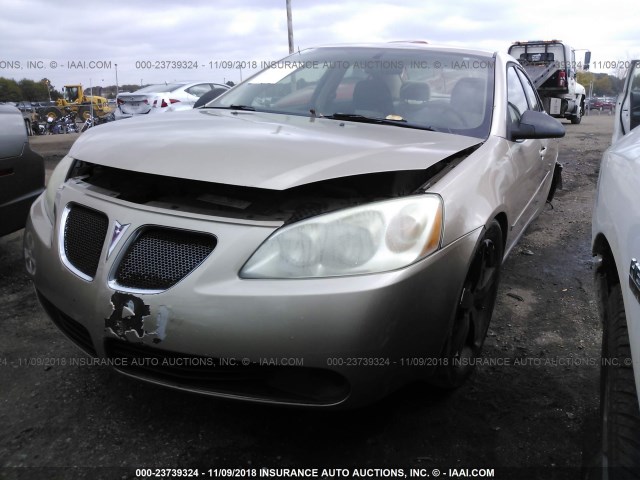 1G2ZF55BX64243379 - 2006 PONTIAC G6 SE GOLD photo 2