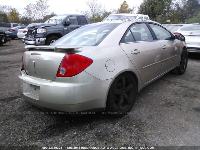 1G2ZF55BX64243379 - 2006 PONTIAC G6 SE GOLD photo 4