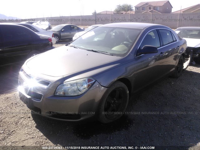 1G1ZB5E13BF250759 - 2011 CHEVROLET MALIBU LS 灰色 照片 2