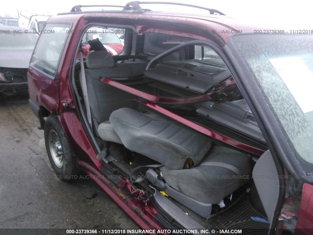 1FMZU62E71ZA66478 - 2001 FORD EXPLORER XLS RED photo 6