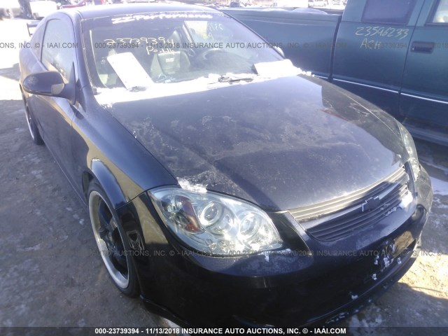 1G1AP11P567826479 - 2006 CHEVROLET COBALT SS SUPERCHARGED BLACK photo 1