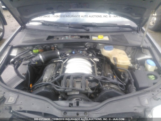 WVWWH63B44E005679 - 2004 VOLKSWAGEN PASSAT GLX 灰色 照片 10