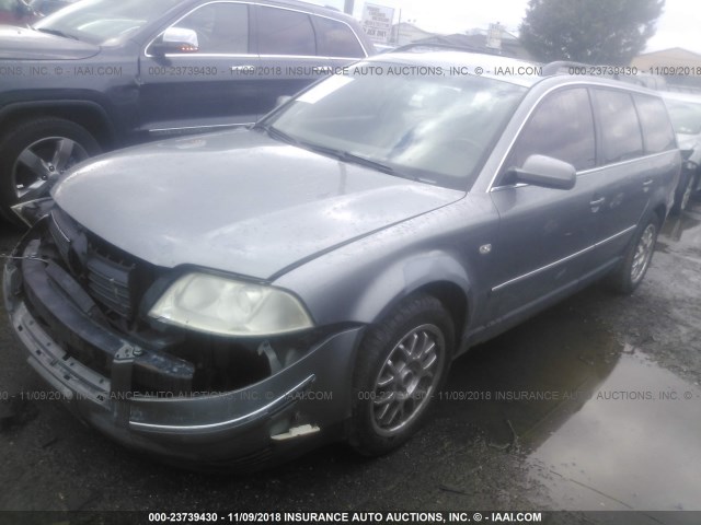 WVWWH63B44E005679 - 2004 VOLKSWAGEN PASSAT GLX 灰色 照片 2