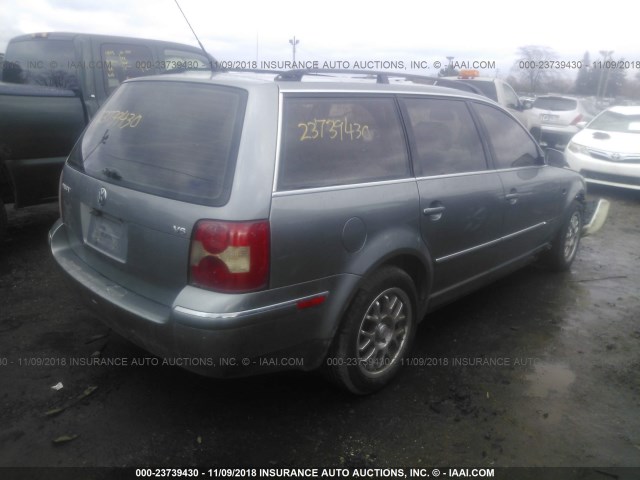WVWWH63B44E005679 - 2004 VOLKSWAGEN PASSAT GLX 灰色 照片 4