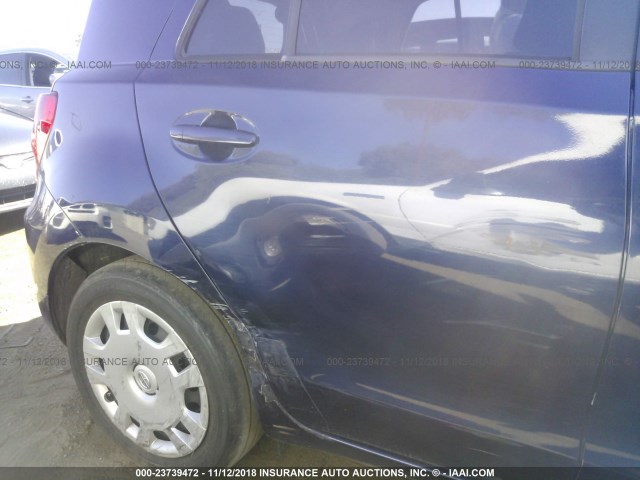 JTKKU10428J031223 - 2008 TOYOTA SCION XD BLUE photo 6