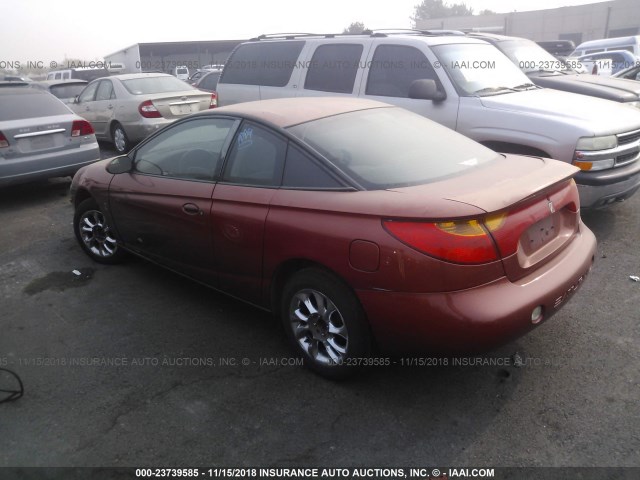 1G8ZR12772Z255699 - 2002 SATURN SC2 ORANGE photo 3