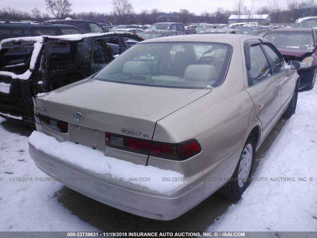 JT2BG22K4X0295248 - 1999 TOYOTA CAMRY LE/XLE GOLD photo 4