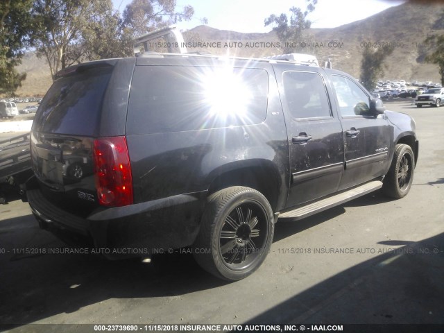 1GKS2KE3XBR346870 - 2011 GMC YUKON XL K1500 SLT BLACK photo 4