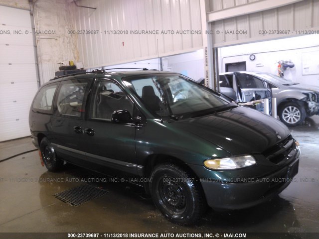 1B4GT44L4VB220963 - 1997 DODGE GRAND CARAVAN SE GREEN photo 1