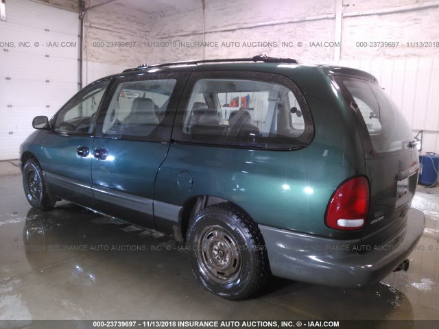 1B4GT44L4VB220963 - 1997 DODGE GRAND CARAVAN SE GREEN photo 3