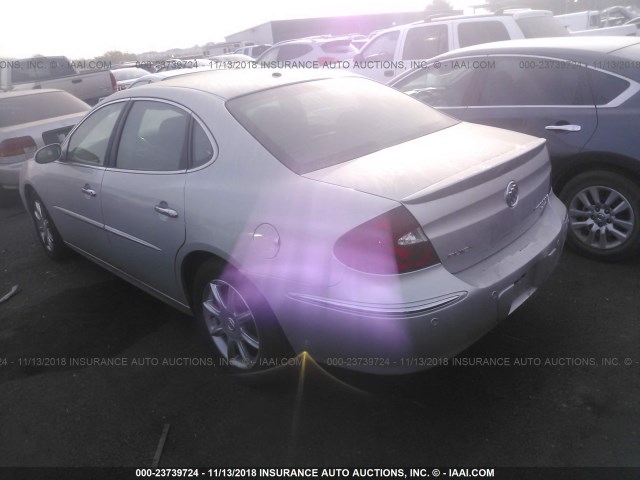 2G4WE567751223950 - 2005 BUICK LACROSSE CXS SILVER photo 3