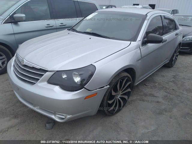 1C3LC46B19N513749 - 2009 CHRYSLER SEBRING LX SILVER photo 6