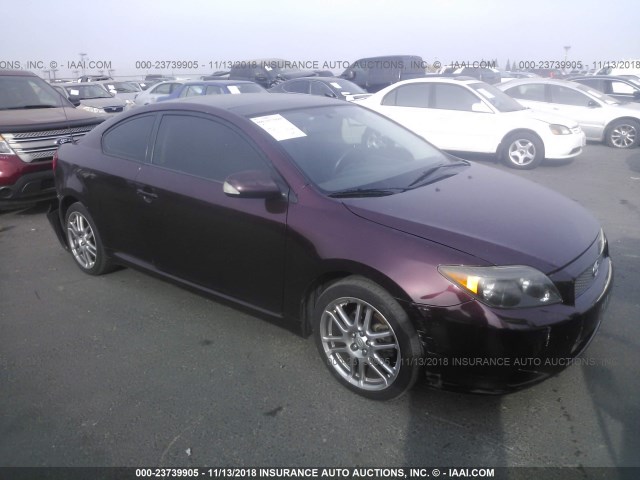 JTKDE177170187375 - 2007 TOYOTA SCION TC 栗色 照片 1