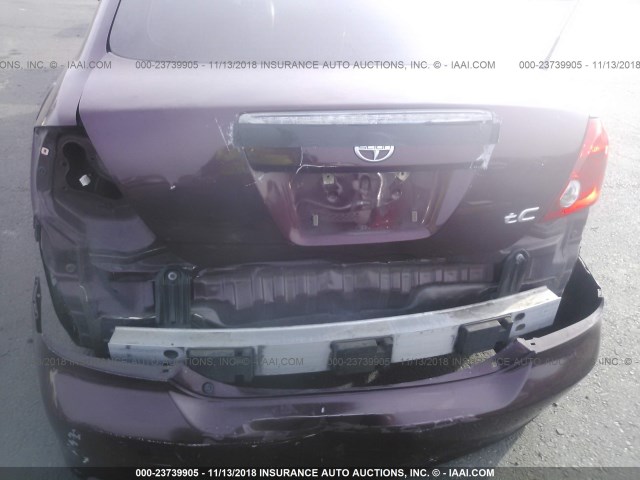 JTKDE177170187375 - 2007 TOYOTA SCION TC 栗色 照片 6