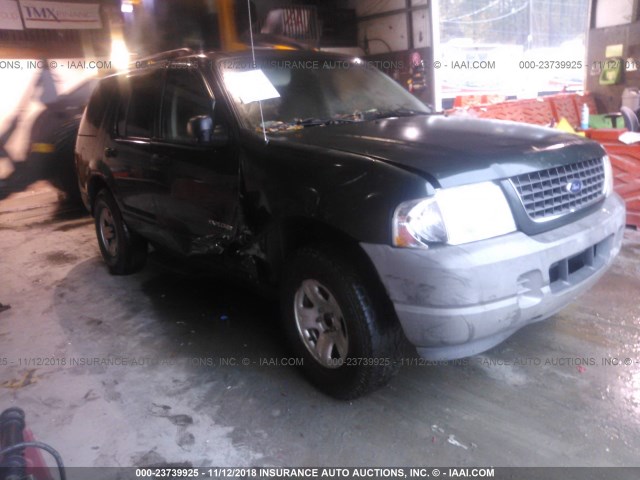 1FMZU62E22UA84983 - 2002 FORD EXPLORER XLS GREEN photo 1