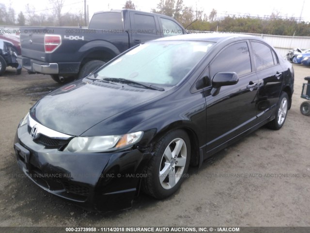 19XFA1F60AE041536 - 2010 HONDA CIVIC 黑色 照片 2