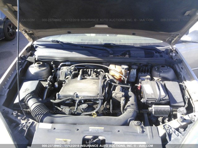 1G1ZT52814F216031 - 2004 CHEVROLET MALIBU LS 棕色 照片 10