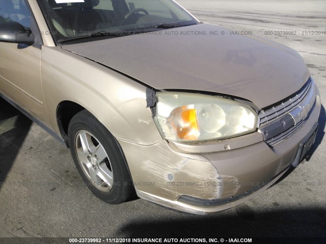 1G1ZT52814F216031 - 2004 CHEVROLET MALIBU LS 棕色 照片 6