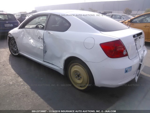 JTKDE177160090806 - 2006 TOYOTA SCION TC 白色 照片 3