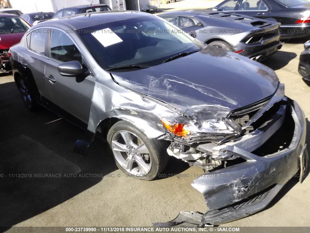 19VDE1F3XEE012691 - 2014 ACURA ILX 20 GRAY photo 1