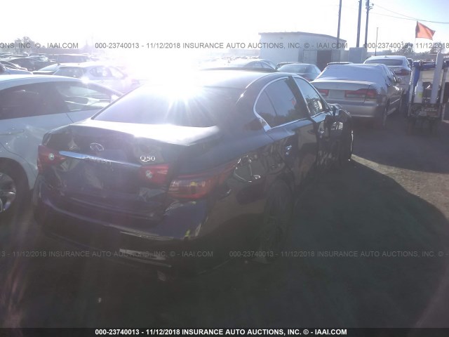 JN1EV7AP5JM358896 - 2018 INFINITI Q50 LUXE/SPORT BLACK photo 4