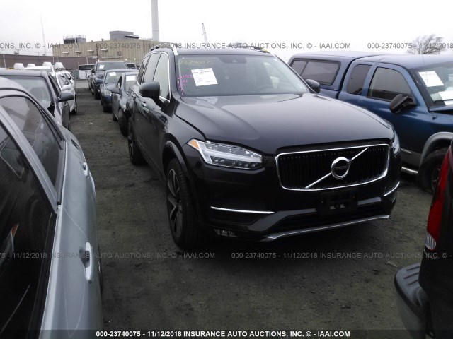 YV4A22PK1J1209130 - 2018 VOLVO XC90 T6 BLACK photo 1