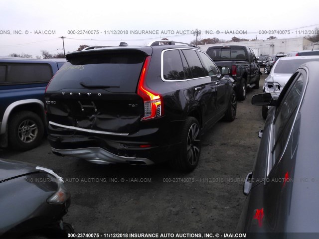 YV4A22PK1J1209130 - 2018 VOLVO XC90 T6 BLACK photo 4